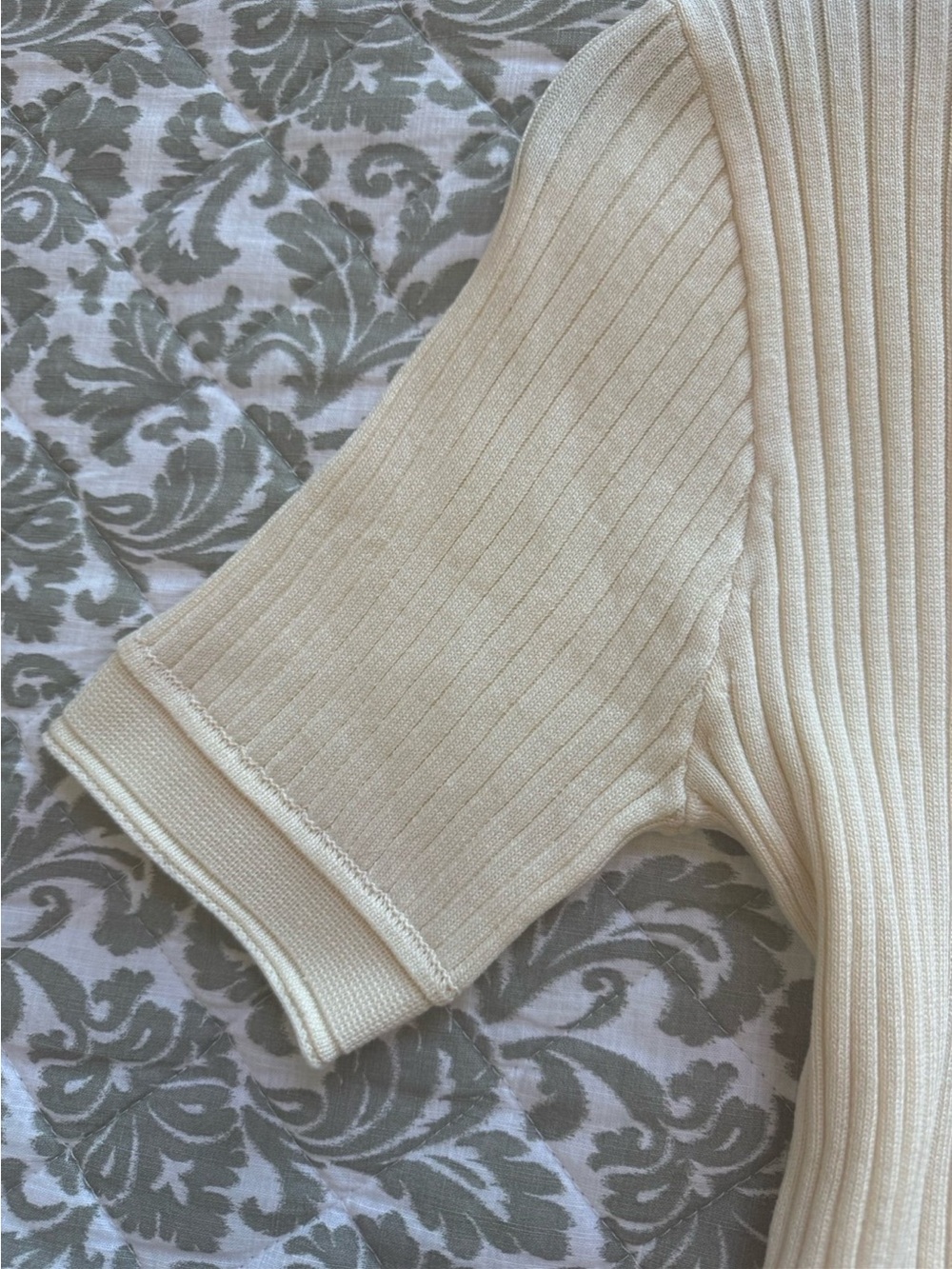 NWT Commense beige knit polo dress size M - Picture 4 of 9